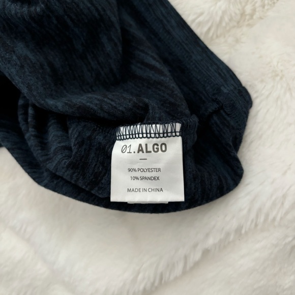 01.Algo Max Lightweight 1/4 Zip Performance Fleece in Navy Men’s XXL Active - Picture 9 of 12